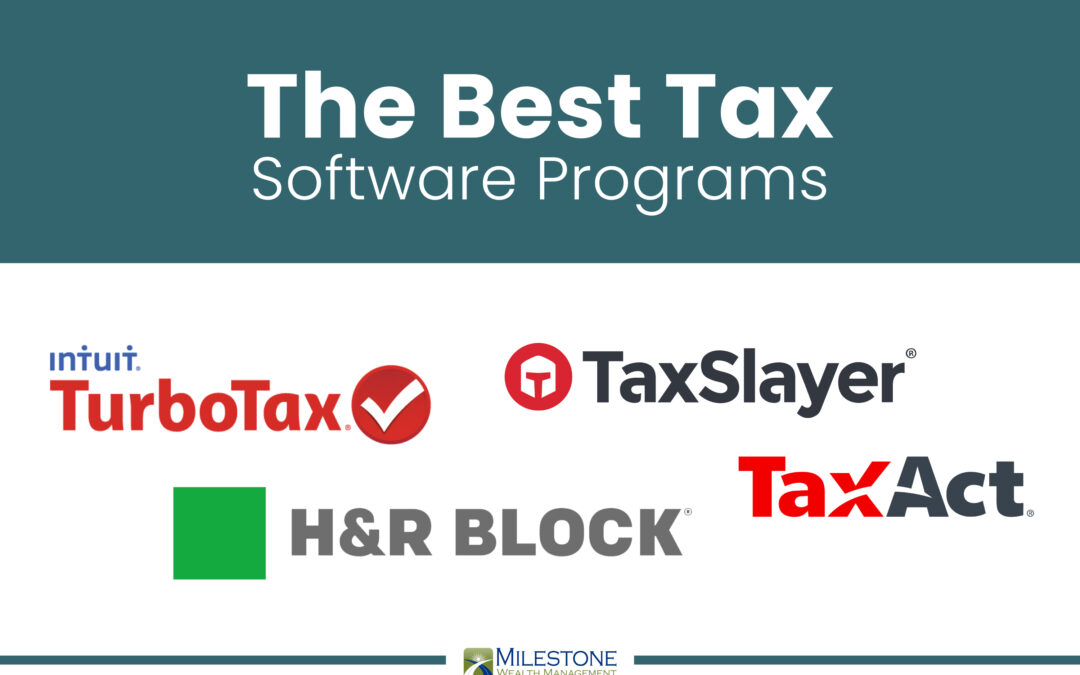 The Best Tax Software Programs