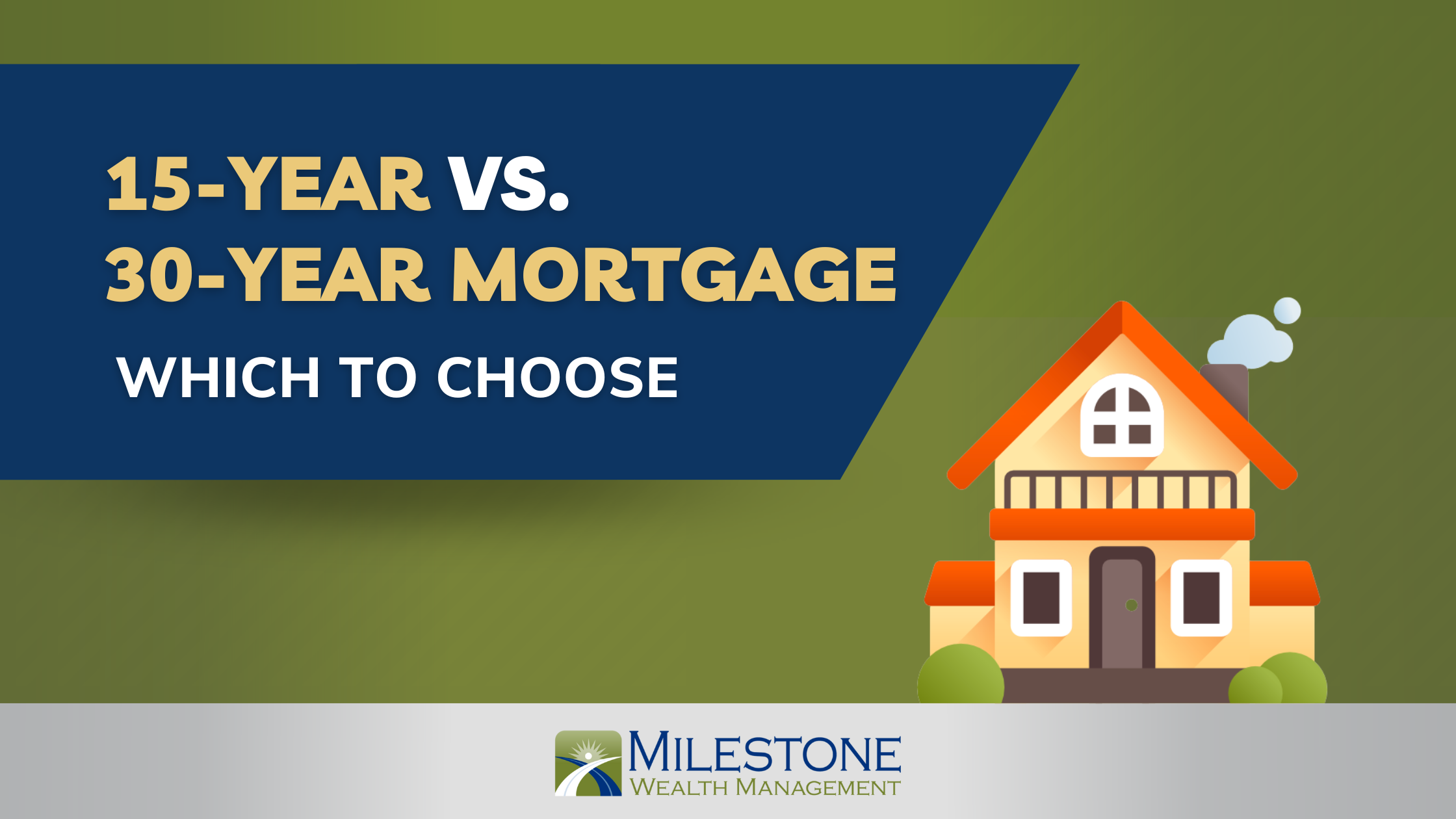 15 Year Vs 30 Year Mortgage Which To Choose Milestone Wealth Management 2950